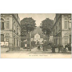 carte postale ancienne 76 LE HAVRE. Hôpital Pasteur vers 1900