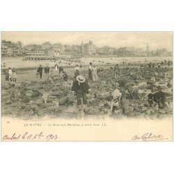 76 LE HAVRE. La Pêche aux Crustacés Boulevard Maritime 1903