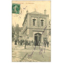 carte postale ancienne 76 LE HAVRE. Le Funiculaire 1911 Chemin de Fer de la Côte