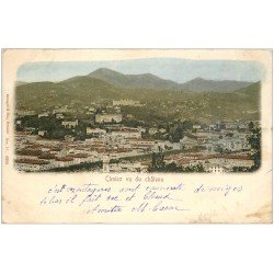 carte postale ancienne 06 CIMIEZ vu du Château vers 1903