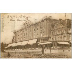 carte postale ancienne 76 LE HAVRE. Le Grand Hôtel Frascati 1932
