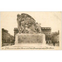carte postale ancienne 76 LE HAVRE. Monument Soldats Havrais
