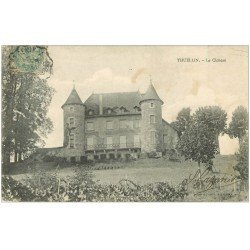 carte postale ancienne 01 THUELLIN. Le Château 1906