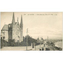 carte postale ancienne 76 LE HAVRE. Notre-Dame des Flots 215