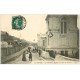 carte postale ancienne 76 LE HAVRE. Palais des Régates Rue des Falaises 1908