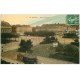 carte postale ancienne 76 LE HAVRE. Place Gambetta 1913 Edicule Byrrh et vespasiennes