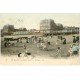 carte postale ancienne 76 LE HAVRE. Plage 1903 Enfants jouant. Timbre absent