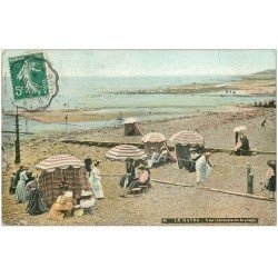 carte postale ancienne 76 LE HAVRE. Plage 1910