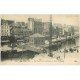 carte postale ancienne 76 LE HAVRE. Pont Notre-Dame et Quai Videcoq 1917