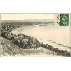 carte postale ancienne 76 LE HAVRE. Vue panoramique 1914