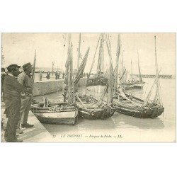 76 LE TREPORT. Barques de Pêche 1912. Pêcheurs Métiers de la Mer