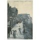 carte postale ancienne 76 LE TREPORT. Escalier Calvaire et Falaise 1907