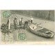 carte postale ancienne 76 LE TREPORT. Le Scaphandrier 1907. Métiers de la Mer