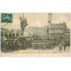 carte postale ancienne 76 ROUEN. Académie culinaire de Bruxelles Place Hôtel de Ville 1909