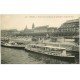 carte postale ancienne 76 ROUEN. Bateaux Bouille Quai de Paris