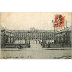 carte postale ancienne 76 ROUEN. Caserne Pélissier 1910