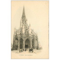 carte postale ancienne 76 ROUEN. Eglise Saint-Maclou