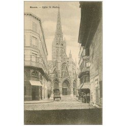carte postale ancienne 76 ROUEN. Eglise Saint-Maclou vers 1900