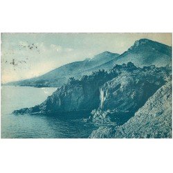 carte postale ancienne 06 De la Figueirette au Trayas 1922