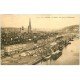 carte postale ancienne 76 ROUEN. Les Quais 1914