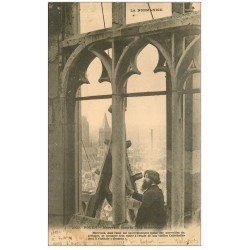 carte postale ancienne 76 ROUEN. Mérovack Tour Saint-Ouen 1904