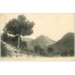 carte postale ancienne 06 EZE. De la Grande Corniche