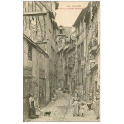 76 ROUEN. Rue de la Grande Mesure vers 1900