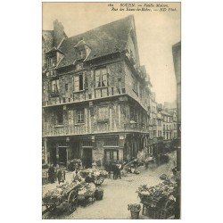 carte postale ancienne 76 ROUEN. Rue des Eaux-de-Robec