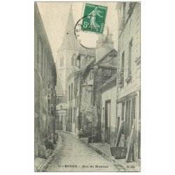 carte postale ancienne 76 ROUEN. Rue du Matelas 1909