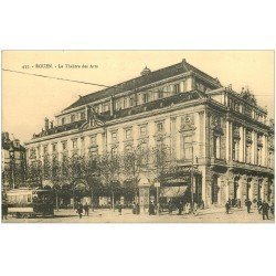 carte postale ancienne 76 ROUEN. Théâtre des Arts