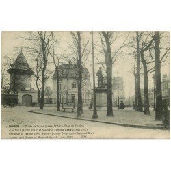 carte postale ancienne 76 ROUEN. Tour Donjon Rue Jeanne d'Arc 1918