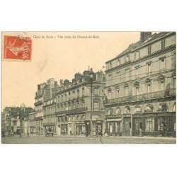 carte postale ancienne 76 ROUEN. Vue du Champs-de-Mars