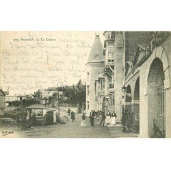 carte postale ancienne 76 POURVILLE. Le Casino 1906