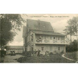 carte postale ancienne 76 PUYS. Pension la Margelle