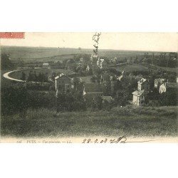 carte postale ancienne 76 PUYS. Vue générale 1907