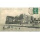 carte postale ancienne 76 PUYS. La Plage et Grand Hôtel 1910