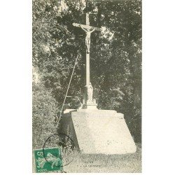 carte postale ancienne 76 PUYS. Le Calvaire