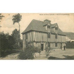 carte postale ancienne 76 PETITE COURONNE. Maison de Corneille 1906