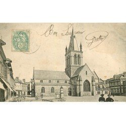 carte postale ancienne 76 PAVILLY. L'Eglise 1906