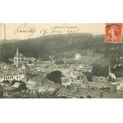 carte postale ancienne 76 PAVILLY. Vue générale 1908