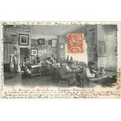 carte postale ancienne 06 GOLFE JUAN. La Poterie Massier 1903