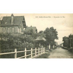 carte postale ancienne 76 QUIBERVILLE. Descente à la Mer