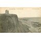 carte postale ancienne 76 QUIBERVILLE. Falaises et Grève