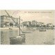 carte postale ancienne 06 GOLFE JUAN. Plage et Quai 1904