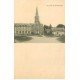 carte postale ancienne 76 QUINCAMPOIX. La Place et la Poste