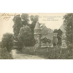 carte postale ancienne 76 ROYVILLE. Manoir d'Aiglemesnil 1919