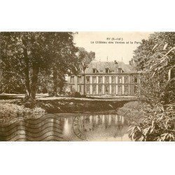 carte postale ancienne 76 RY. Château des Ventes et Parc 1935