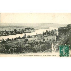 carte postale ancienne 76 ROCHE DE PIGNON 1910