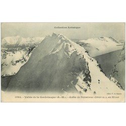 carte postale ancienne 06 GORDOLASQUE. Vallée et Arête de Peirabroc