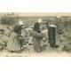 carte postale ancienne 76 DIEPPE. Retour des Moulières 1922